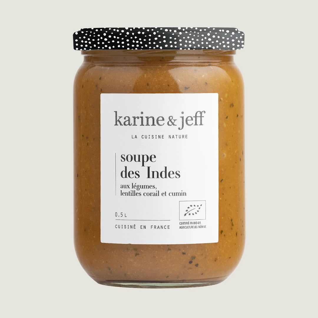 Indische Suppe - Gemüse, rote Linsen und Kreuzkümmel (2)