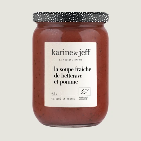 Kalte Suppe aus Roter Bete und Apfel