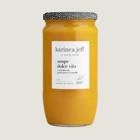 Soupe Dolce Vita - à la butternut, potimarron et cannelle