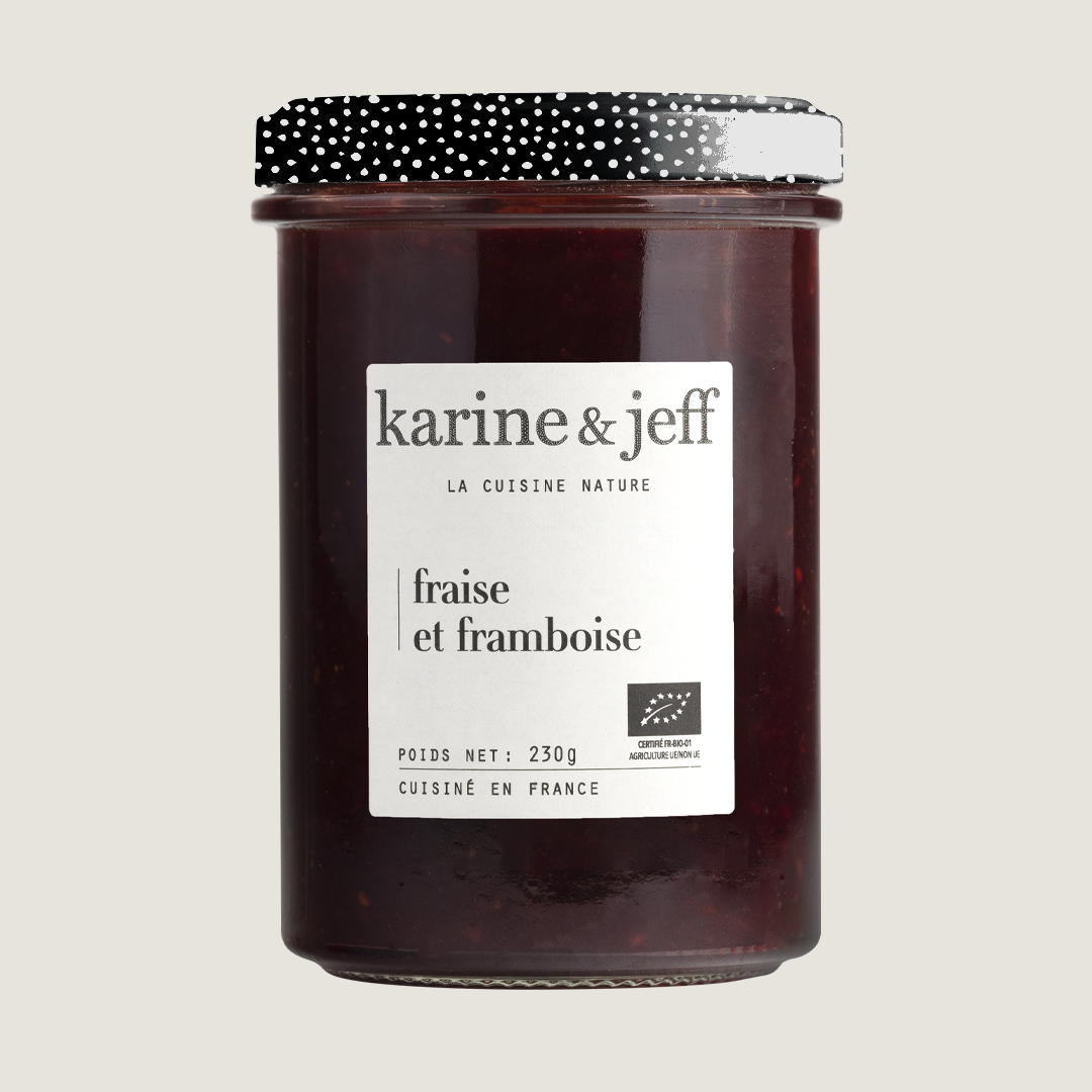 Fraise et framboise