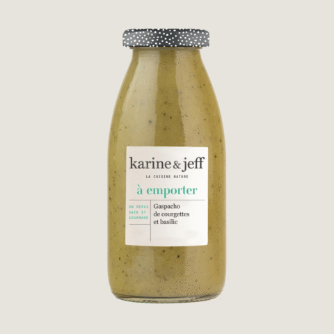 Gaspacho de courgettes et basilic 1/4L