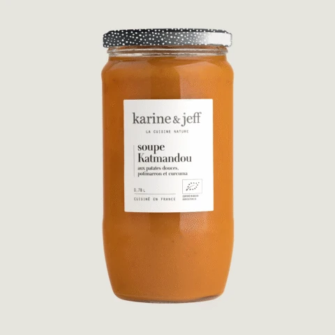 Soupe Katmandou - aux patates douces, potimarron et curcuma