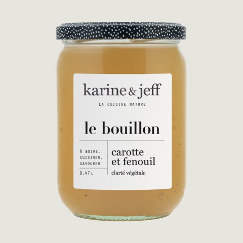 Le bouillon - carotte et fenouil