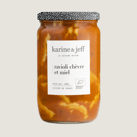 Ravioli chèvre et miel