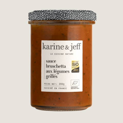 Sauce bruschetta aux légumes grillés