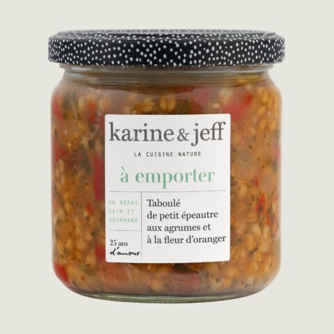 Taboulé de petit épeautre aux agrumes et à la fleur d'oranger
